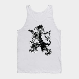 Black Panther Vintage Retro Grunge Tank Top